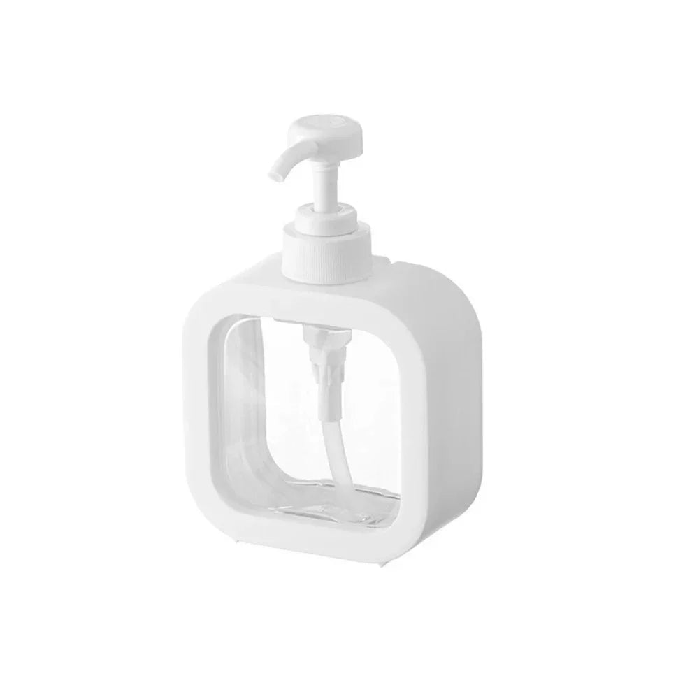 Dispenser Transparente para Sabão Líquido e Amaciante 500 ml