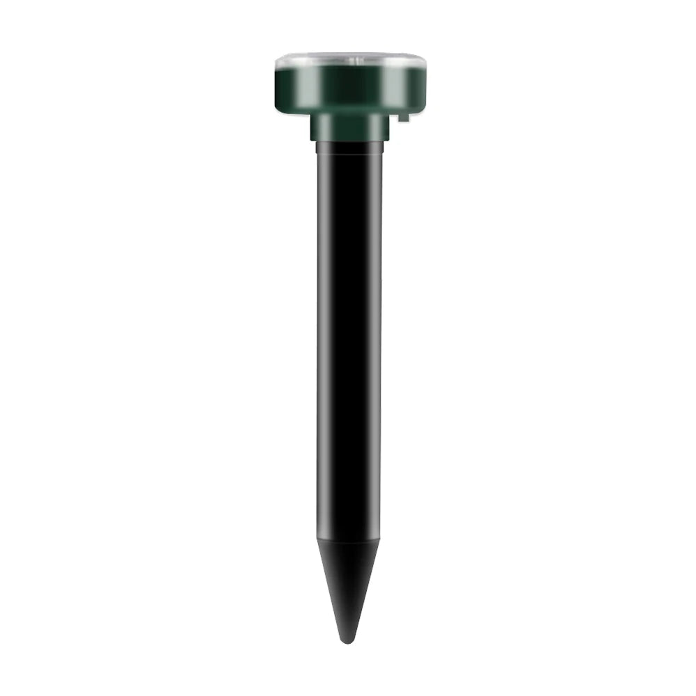 Repelente Solar Ultrassônico de Estaca para Jardim – Toupeiras e Roedores