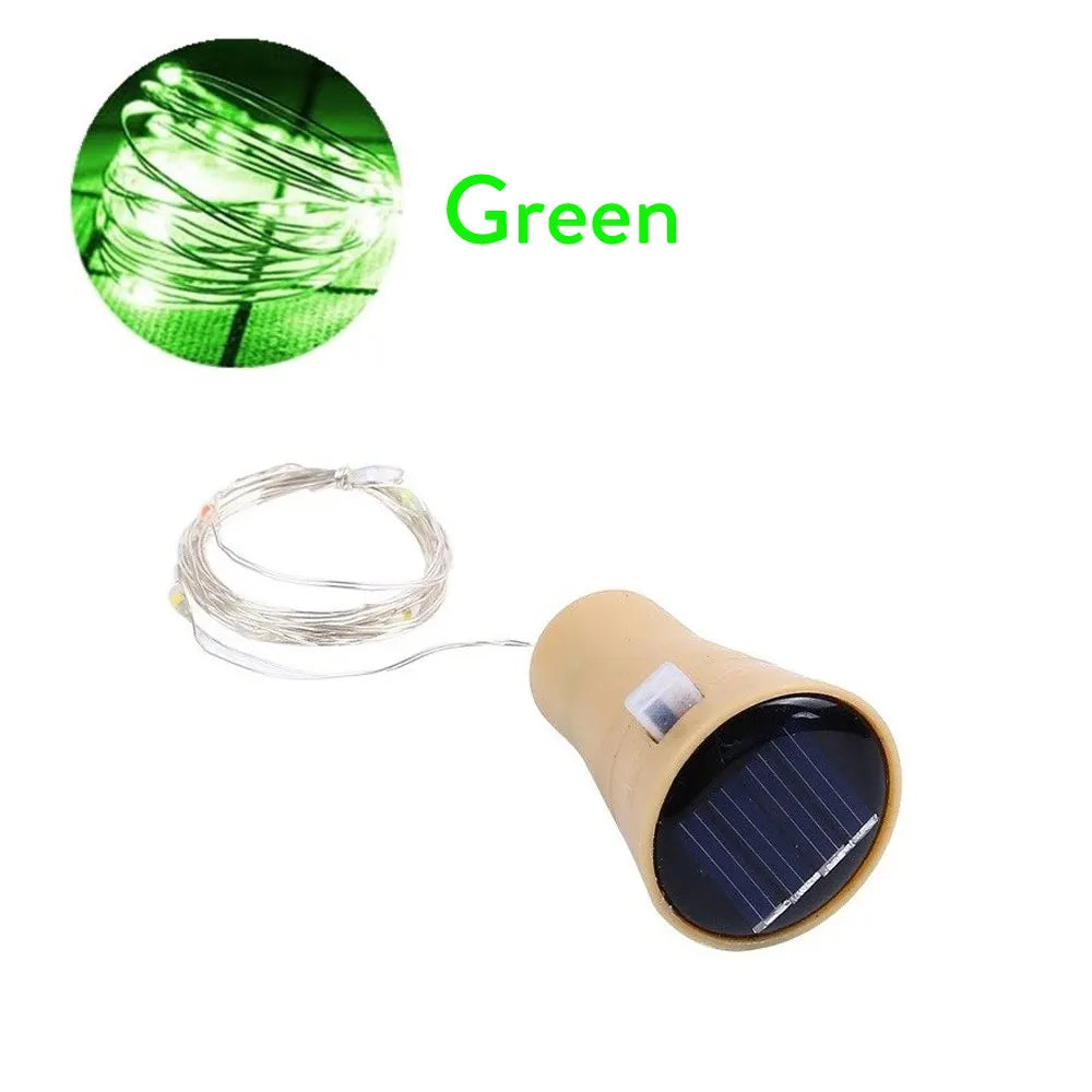 Luz Solar Rolha para Garrafa – Fio de Fada