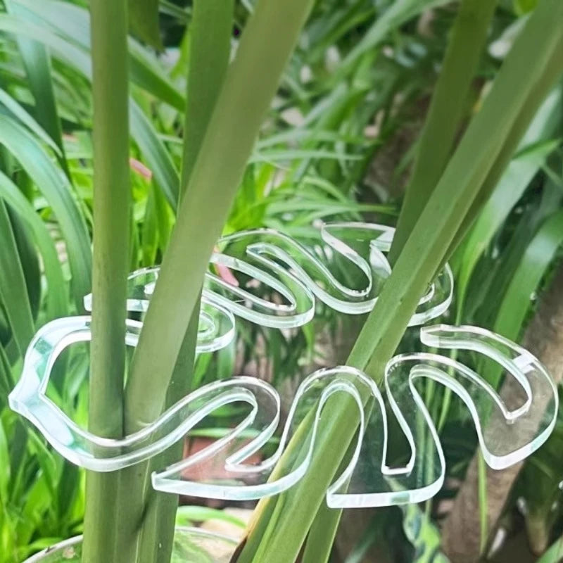 Tutor de Plantas Decorativo em Formato de Costela-de-Adão