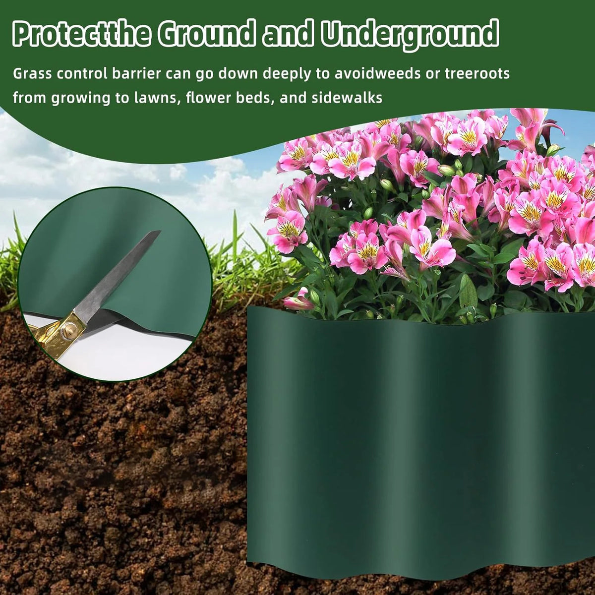 Borda de Jardim Flexível – Rolo