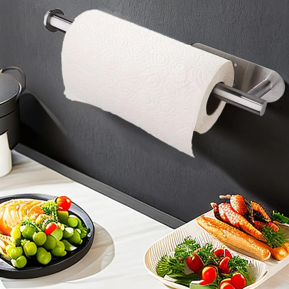 Suporte Adesivo para Papel-Toalha Sem Furos