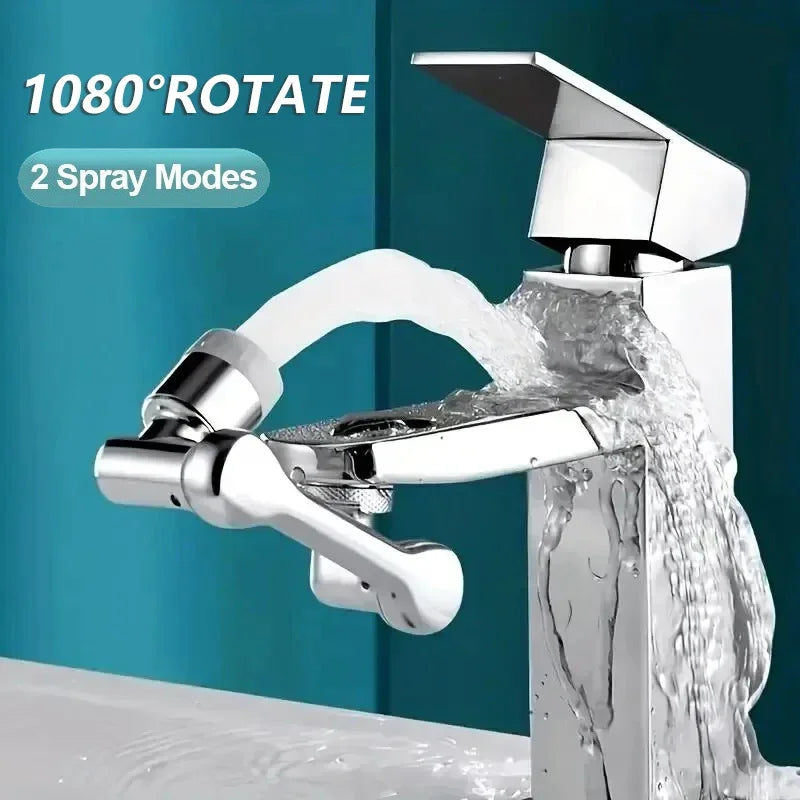 Extensor de Torneira Articulado 1080° com 2 Jatos