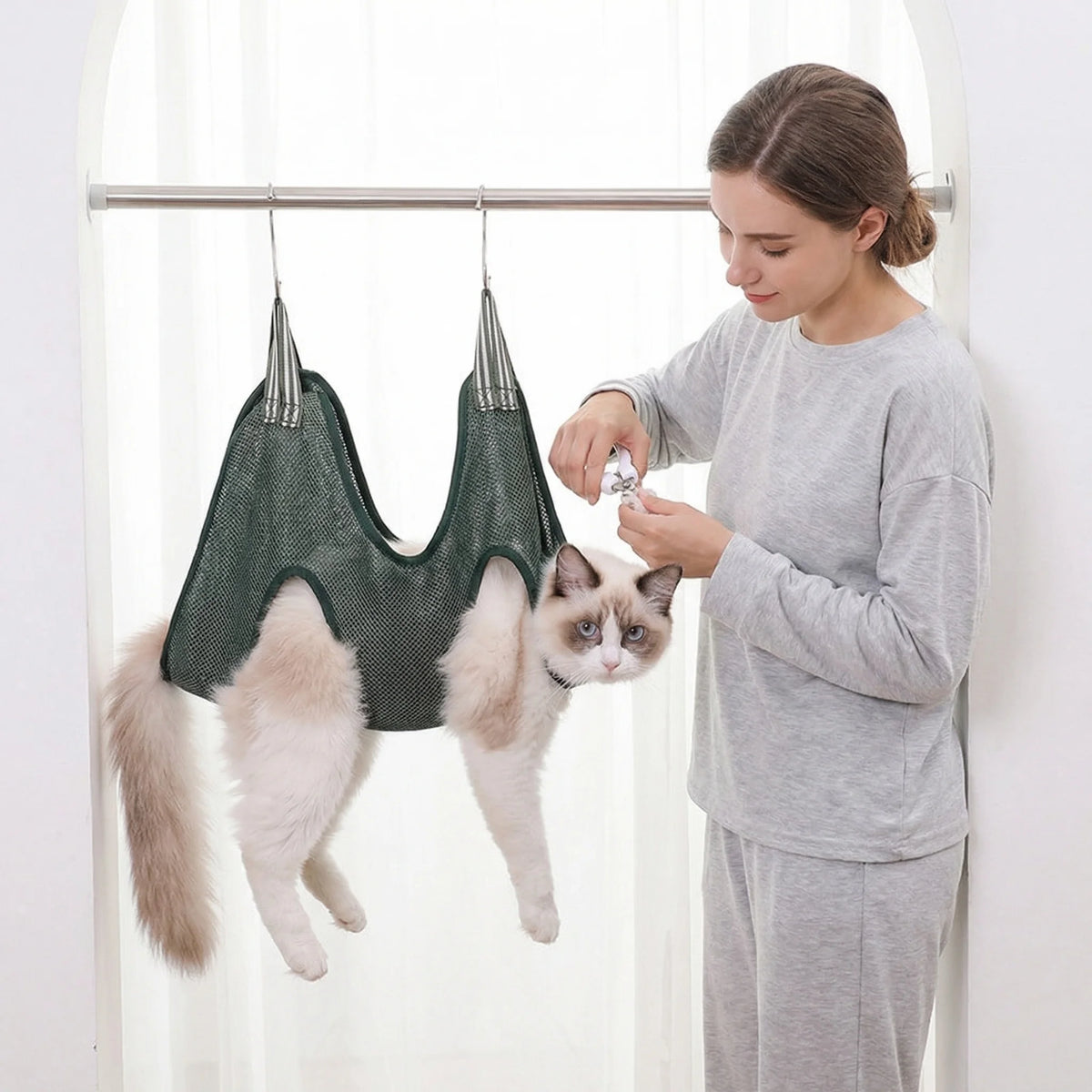 Rede de Contenção para Banho e Tosa de Pets
