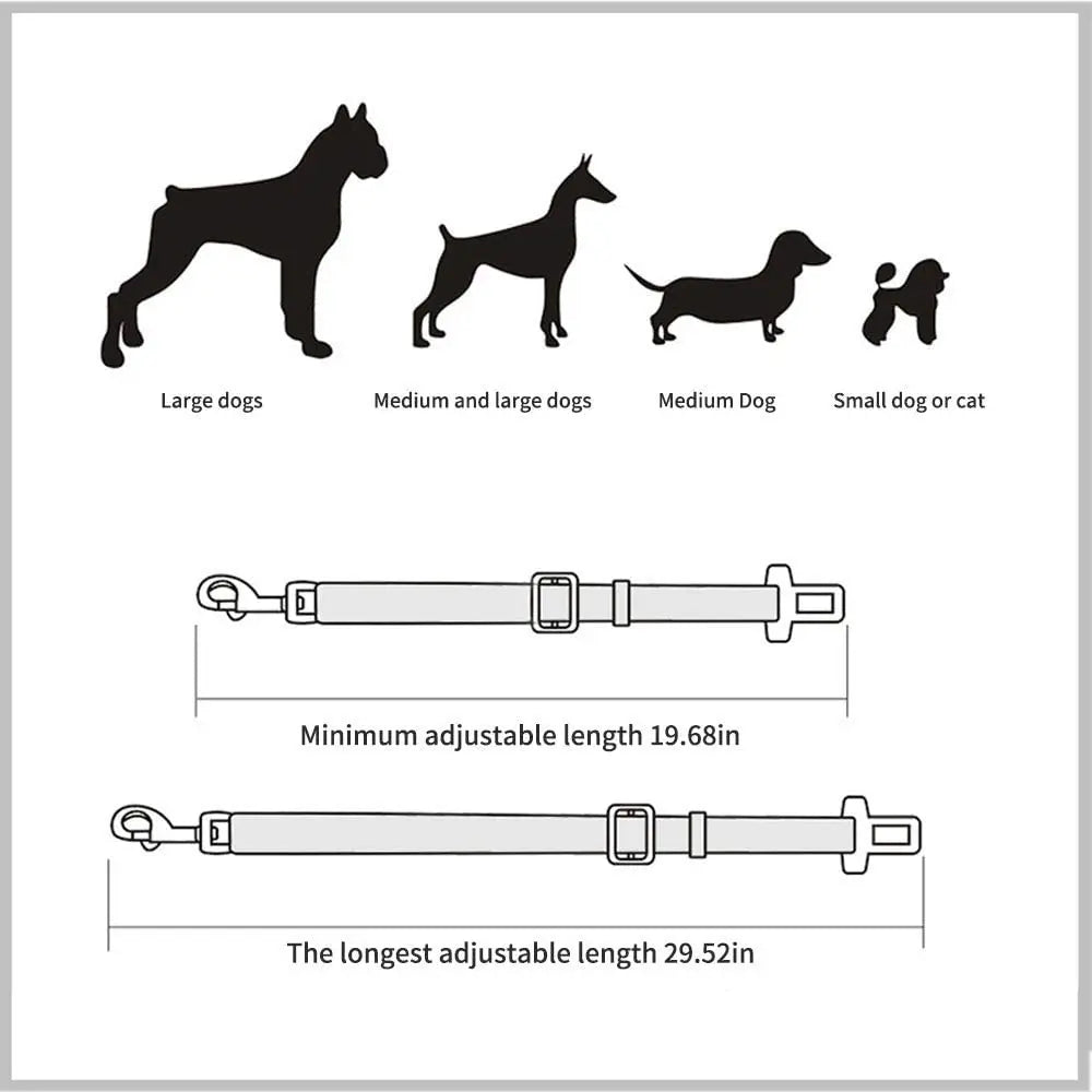 Cinto de Segurança para Cães no Carro