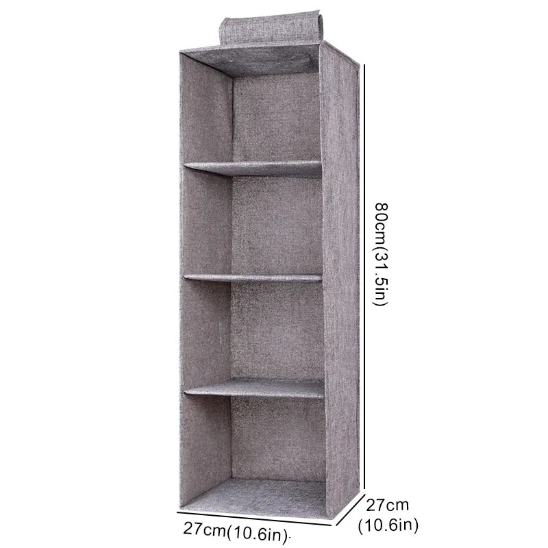 Organizador de Closet Pendurado com Prateleiras