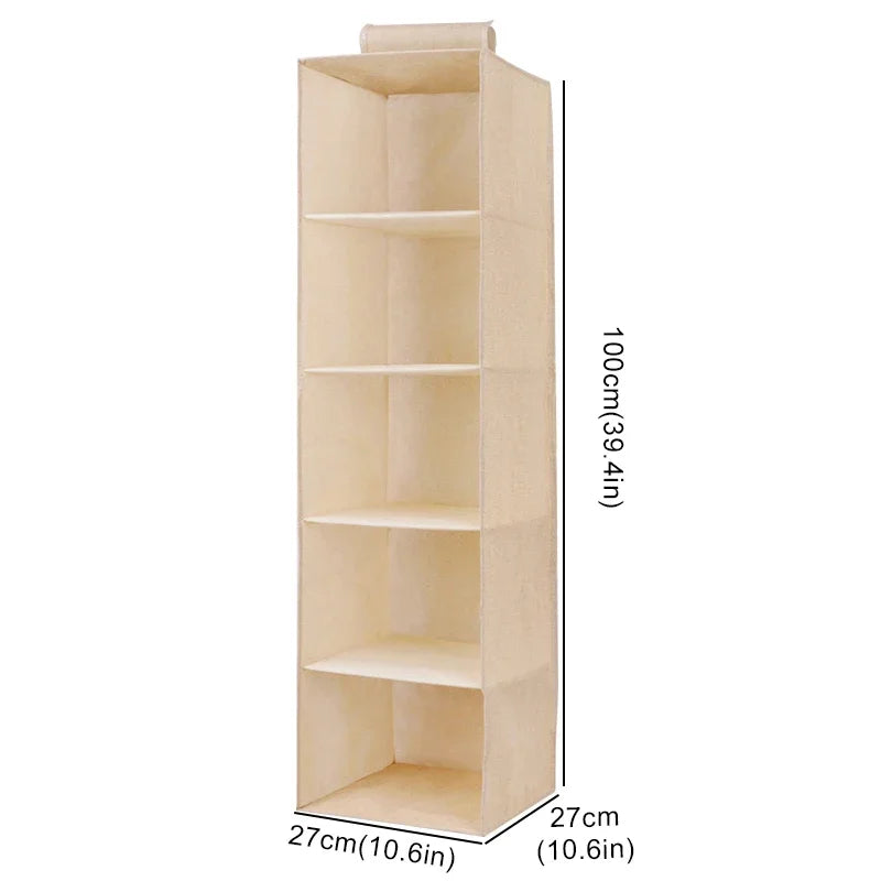 Organizador de Closet Pendurado com Prateleiras