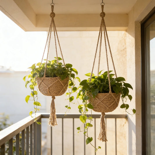 Vaso Suspenso Decorativo para Plantas