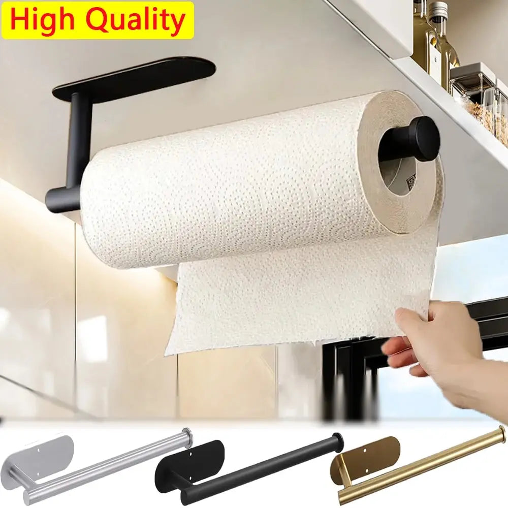 Suporte Adesivo para Papel-Toalha Sem Furos