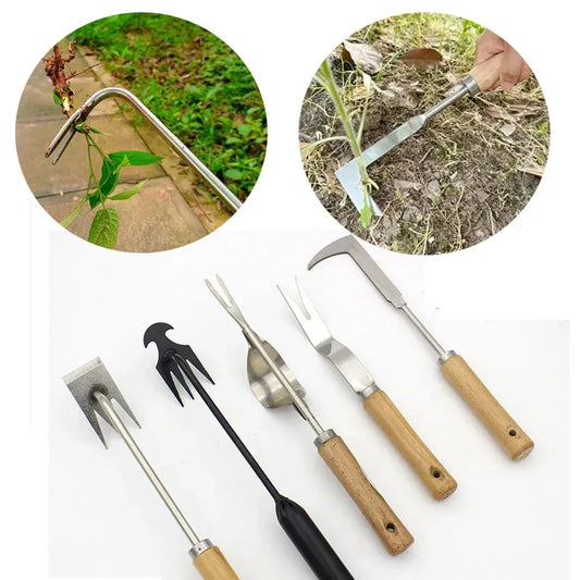 Kit Ferramentas para Arrancar Mato e Ervas Daninhas