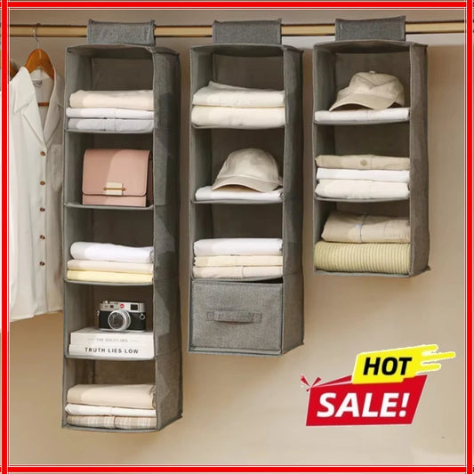 Organizador de Closet Pendurado com Prateleiras
