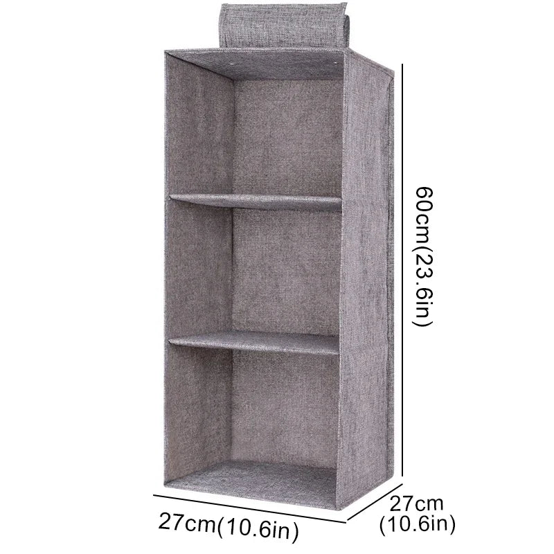 Organizador de Closet Pendurado com Prateleiras
