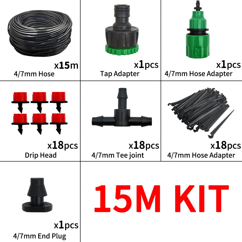 Kit Irrigação por Gotejamento 20 m