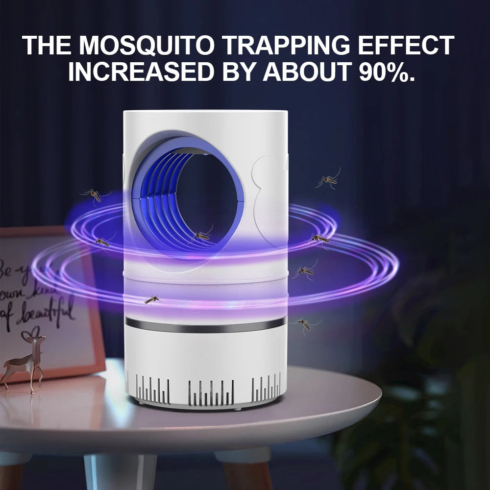Armadilha Elétrica Mata-Mosquito com Luz LED