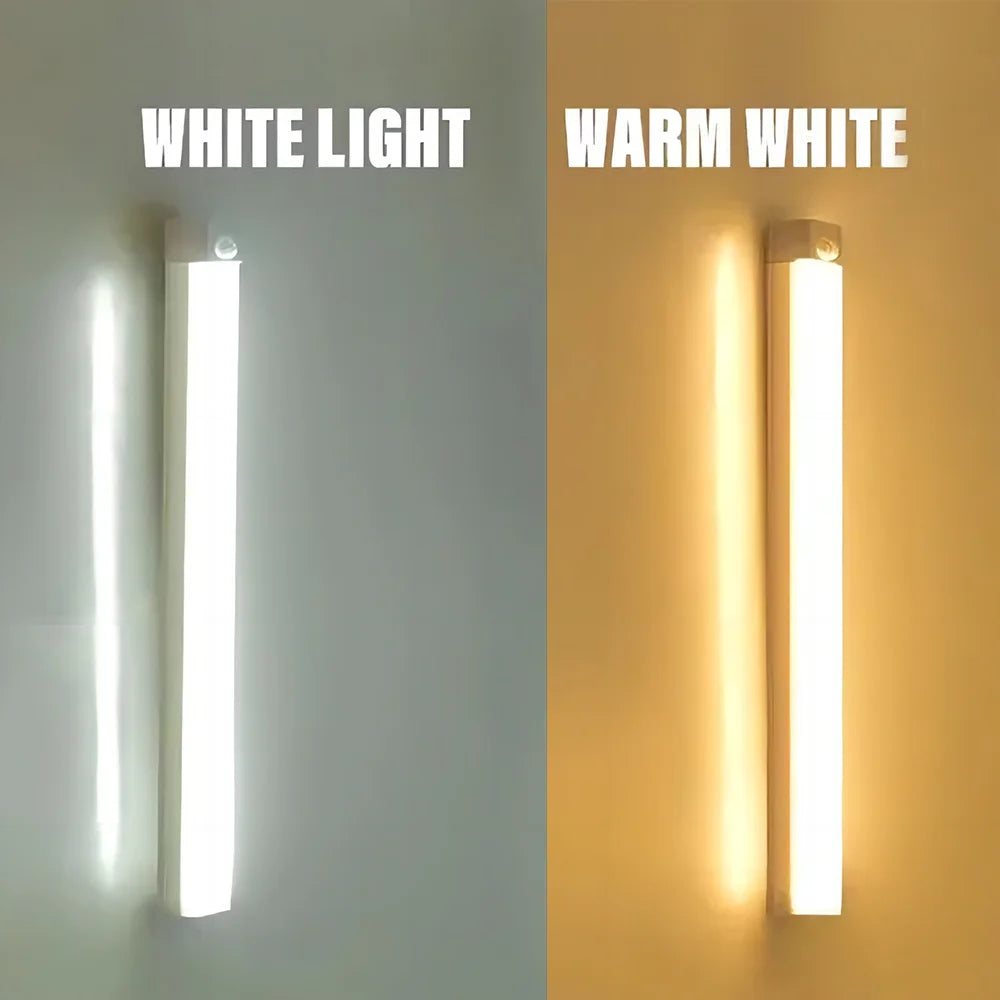 Luz LED com Sensor de Presença Recarregável para Armário