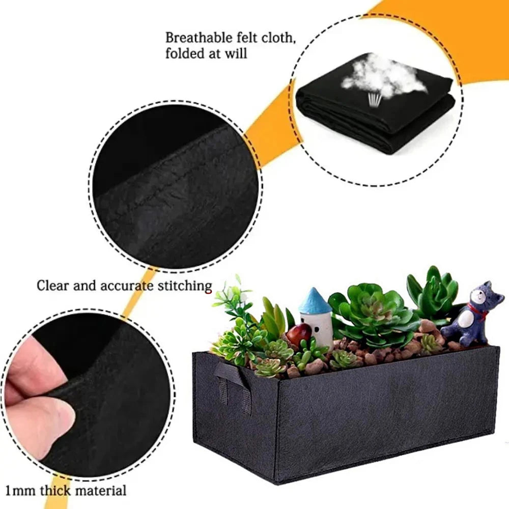 Vaso de Feltro para Plantas e Horta