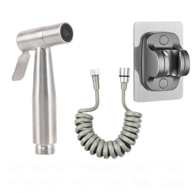 Ducha Higiênica em Aço Inox com Mangueira