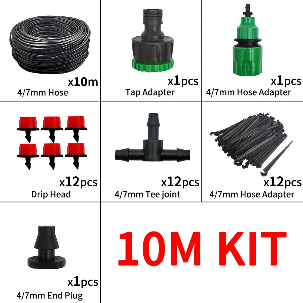 Kit Irrigação por Gotejamento 20 m