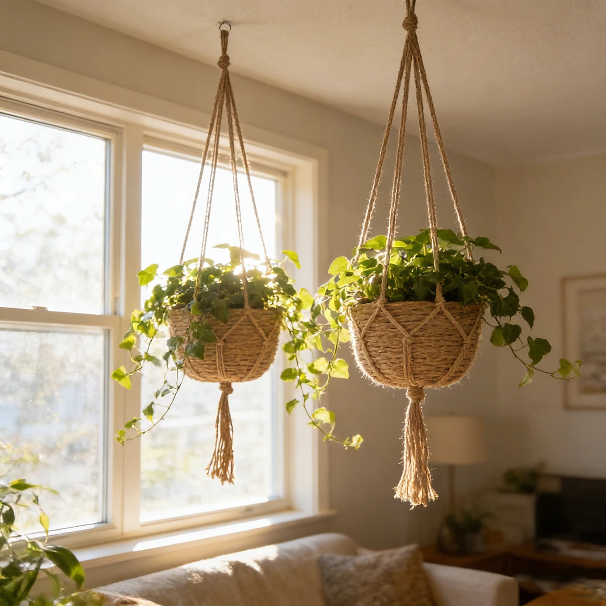 Vaso Suspenso Decorativo para Plantas