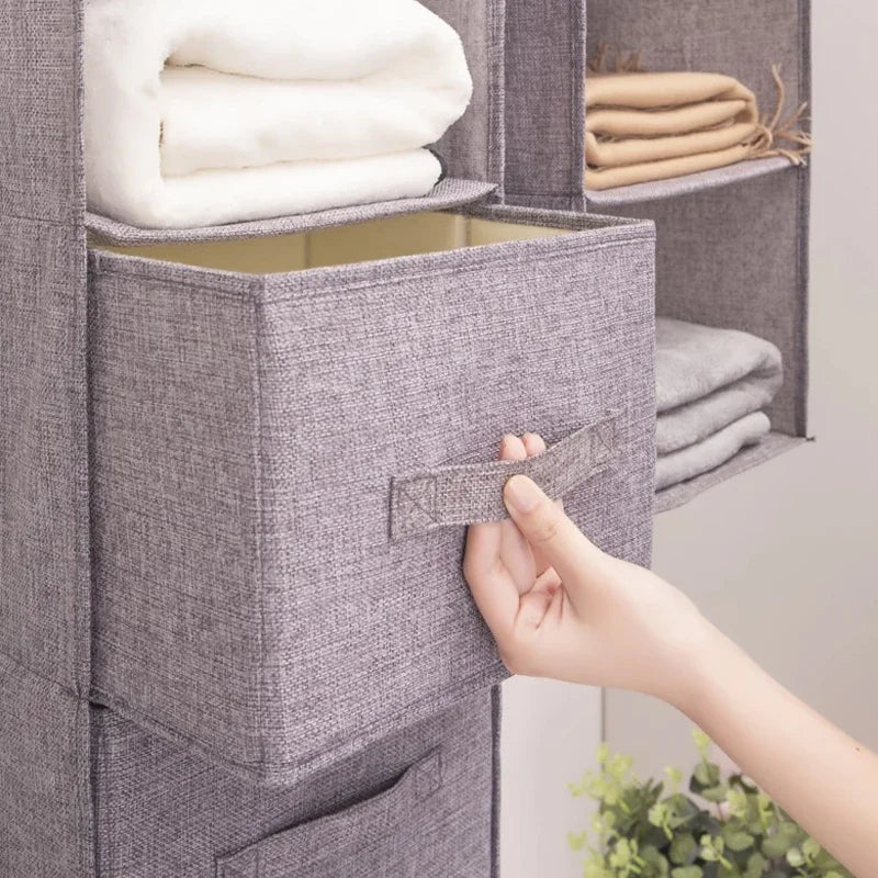 Organizador de Closet Pendurado com Prateleiras