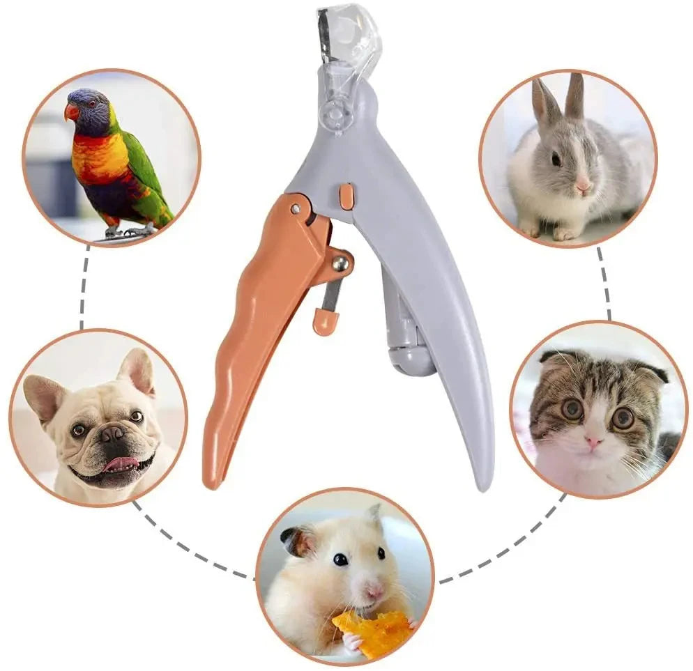 Cortador de Unhas para Pets com Luz LED
