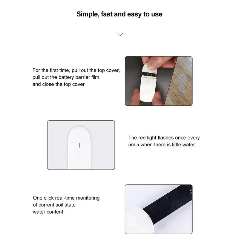 Sensor de Umidade do Solo para Vasos