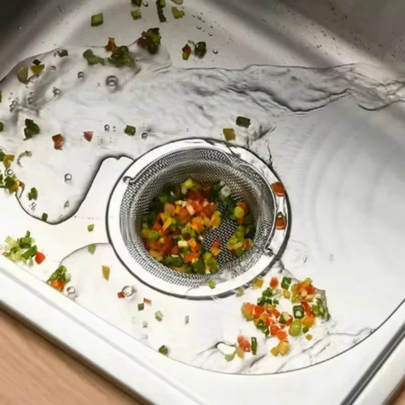 Ralo Filtro de Inox para Pia e Ralo – Anti-Entupimento
