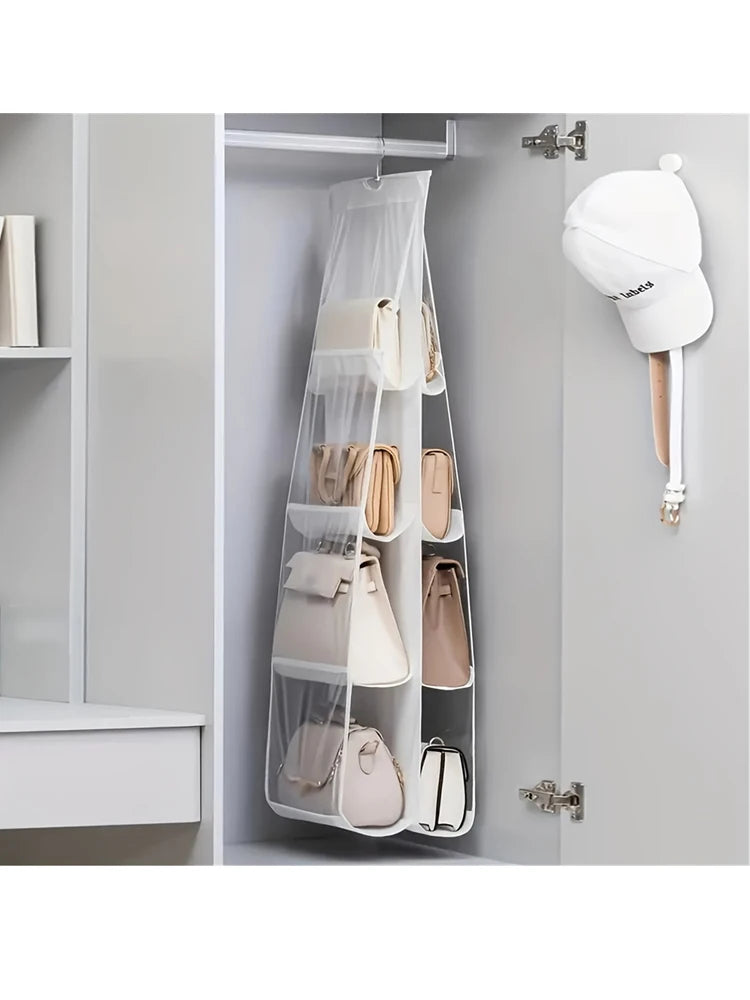 Organizador de Bolsas para Pendurar no Guarda-Roupa
