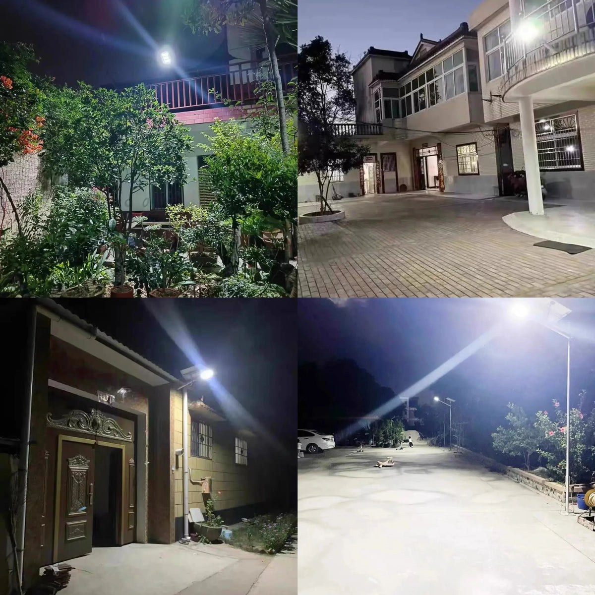 Luminária Solar de Parede Potente com Sensor de Presença – Área Externa
