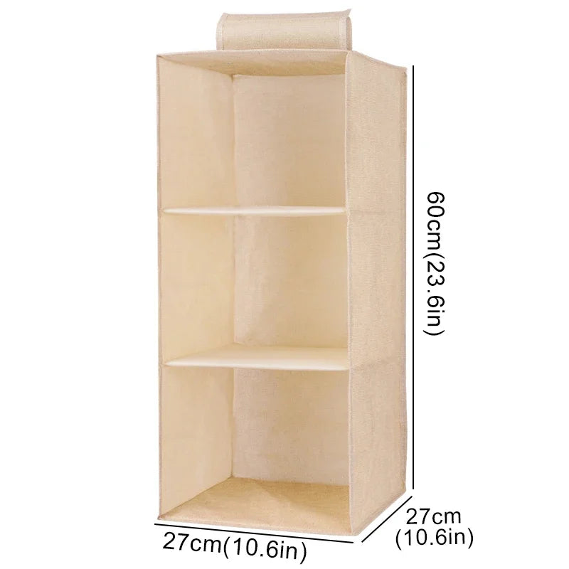 Organizador de Closet Pendurado com Prateleiras