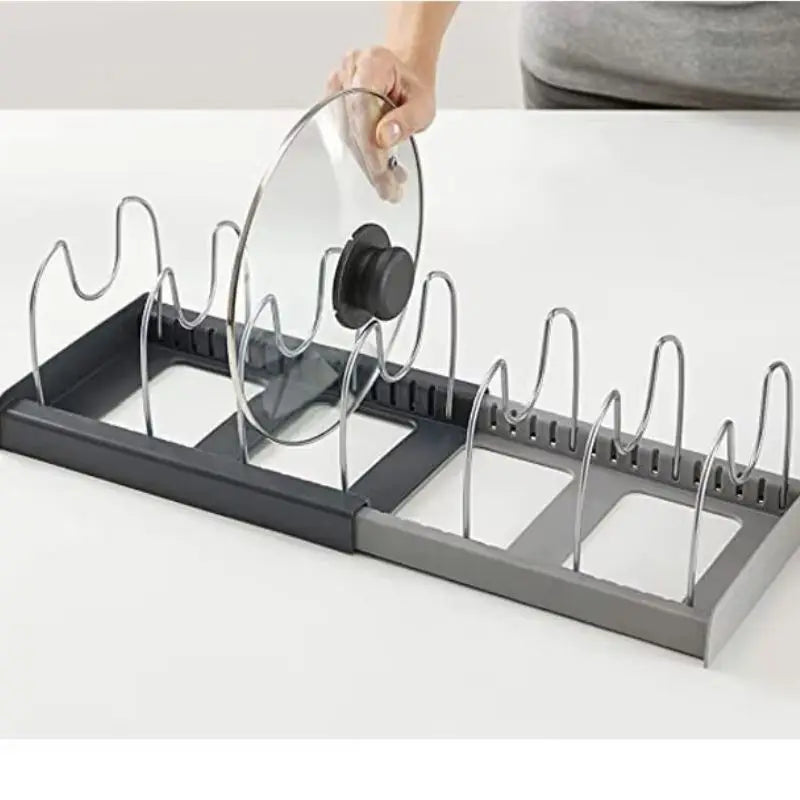 Organizador Extensível para Armário de Cozinha