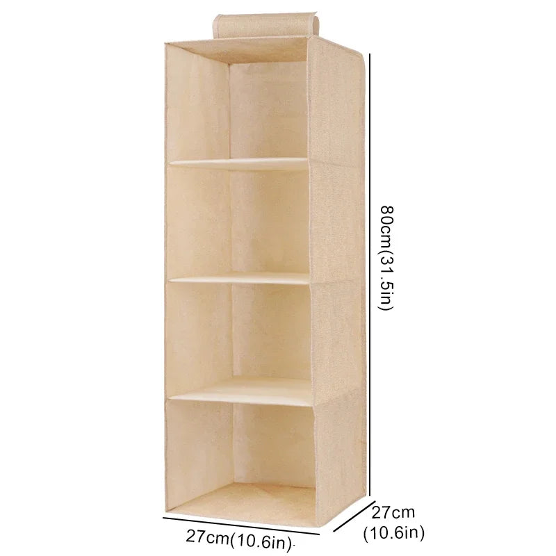 Organizador de Closet Pendurado com Prateleiras
