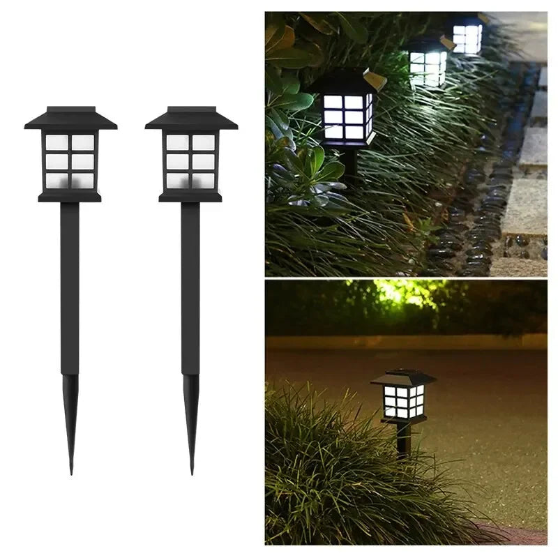 Balizador Solar LED para Jardim – Luminária de Espeto à Prova d’Água