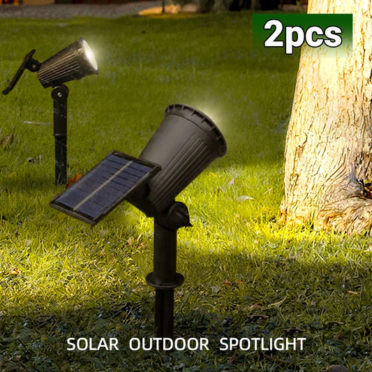 Espeto Solar 9 LEDs RGB para Jardim