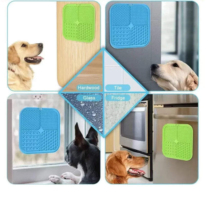 Tapete Lambedor para Pets – Comedouro Lento