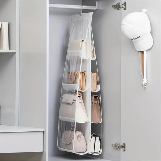 Organizador de Bolsas para Pendurar no Guarda-Roupa
