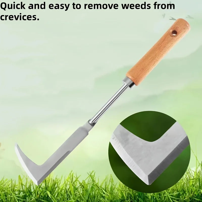 Ferramenta em L para Tirar Mato entre Pisos