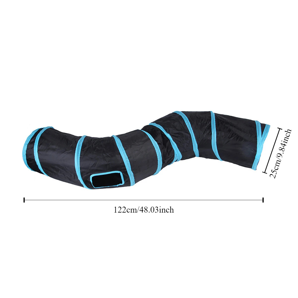 Túnel Dobrável para Gatos