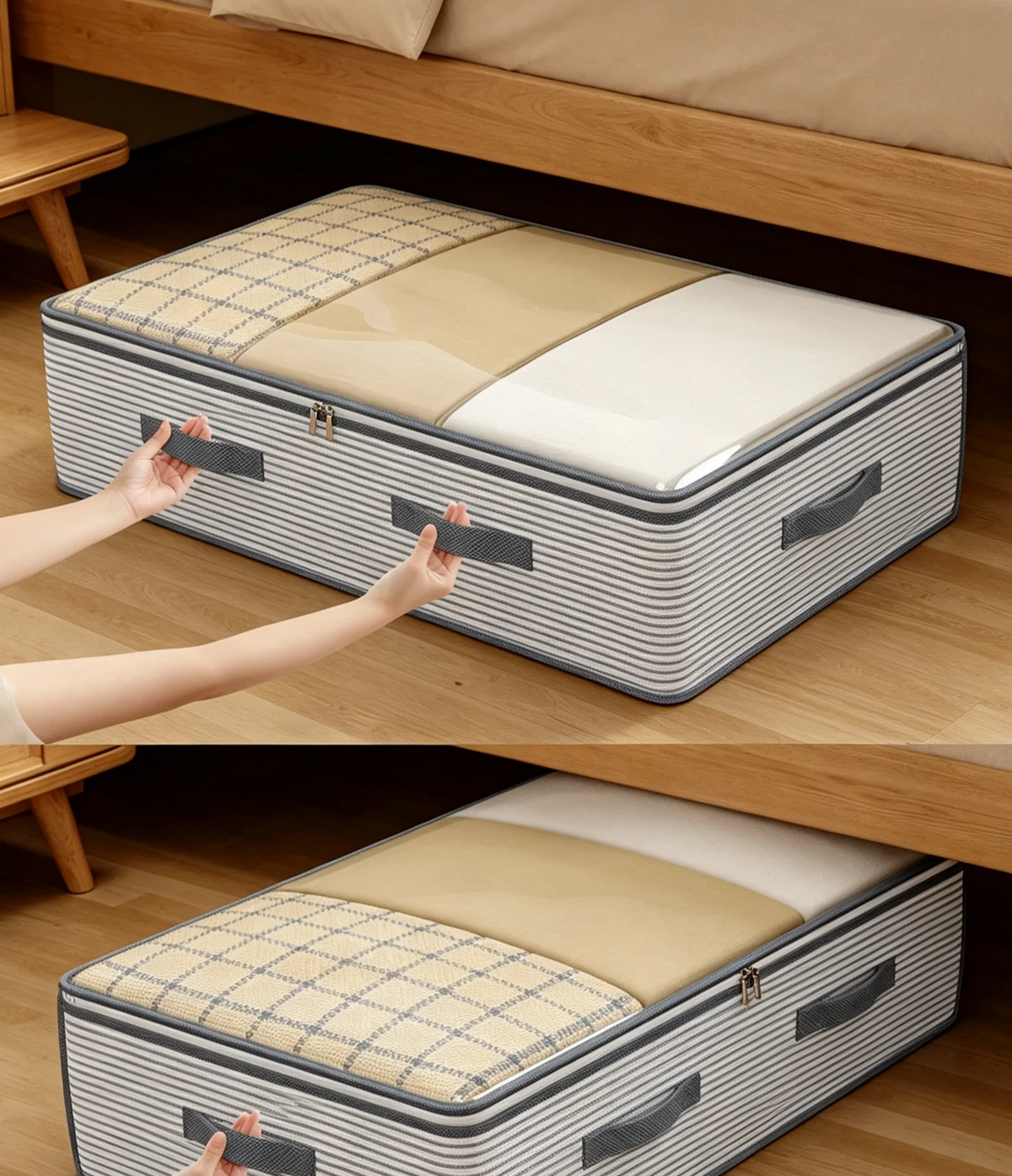 Organizador para Embaixo da Cama com Zíper