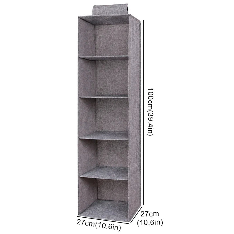 Organizador de Closet Pendurado com Prateleiras